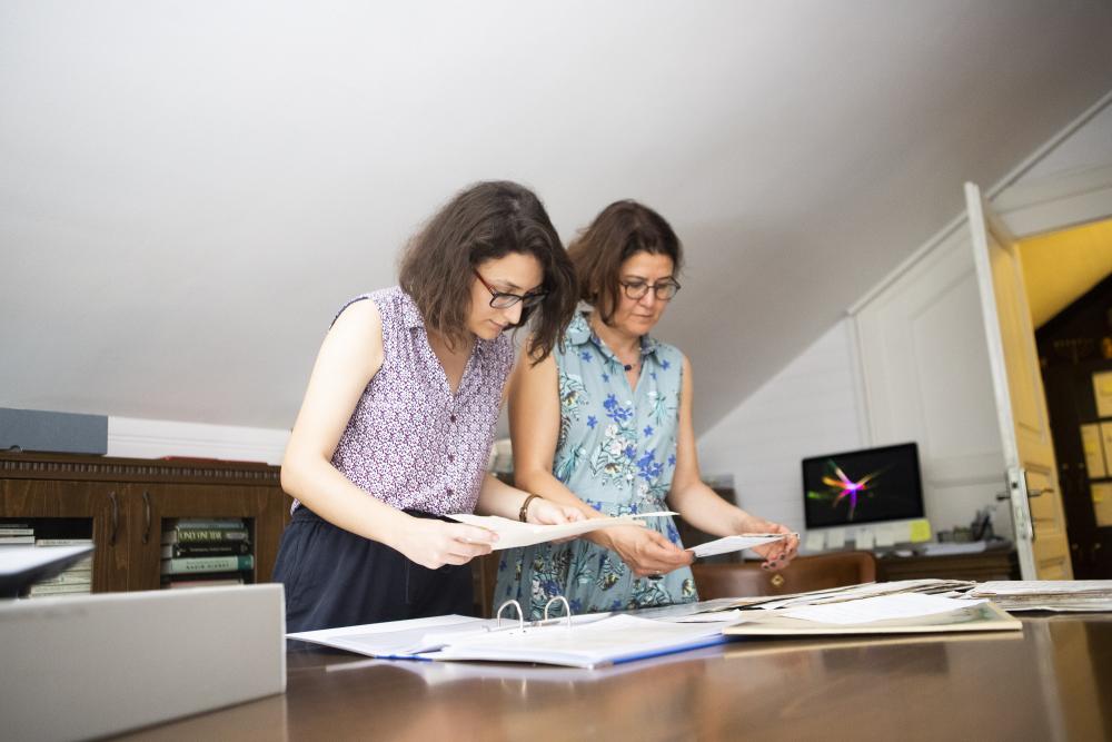 Leylâ Erbil'in Kişisel Arşivi Dijital Ortama Aktarılıyor